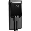 energenie 20w fast charging power bank with integrated cables 10000 mah black pb10 pd20 lcd 01 photo