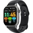 xo j15 square smart sports watch with call function 450mah battery black silicone strap photo
