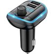 yesido y44 fm transmitter and car charger black photo