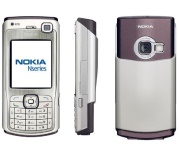 nokia n70 3g smartphone silver black photo