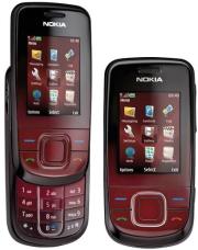 nokia 3600 slide dark red photo