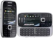 nokia e75 silver black photo