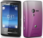 sony ericsson xperia x10 mini black pink photo