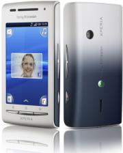 sony ericsson xperia x8 dark blue white photo