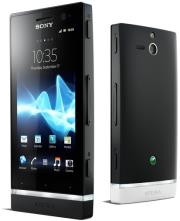 sony xperia u black white photo