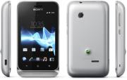 sony xperia tipo dual android 4 ics silver gr photo