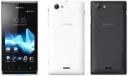 sony xperia j black white cover gr photo