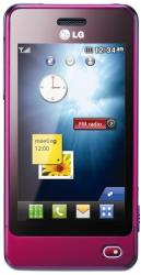 lg gd510 pop wine red photo