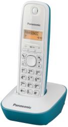 panasonic dect kx tg1611 white blue gr photo