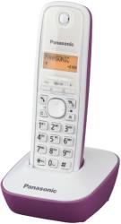 panasonic dect kx tg1611 white purple gr photo