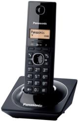 panasonic dect kx tg1711 black photo