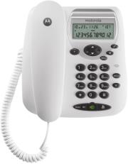 motorola ct2 ensyrmato tilefono white