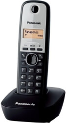 panasonic dect kx tg1611 black silver photo