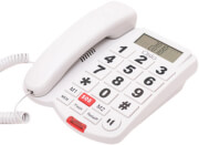 osio oswb 4760w cable telephone with big buttons speakerphone and sos white photo