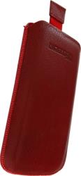 leather pouche aniline case red gia nokia 5310 xpressmusic 6500 classic photo