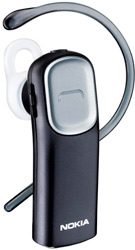 nokia bh 216 blue bluetooth headset photo