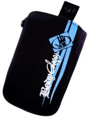 thiki universal body glove magnum black blue fabric photo