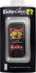 thiki skin body glove gia nokia 5530 xpressmusic black photo