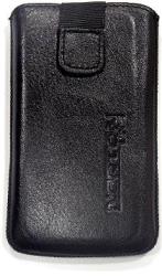 leather pouche aniline case black gia apple iphone 4 photo