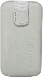 leather pouche aniline case white gia nokia 6700 slide photo