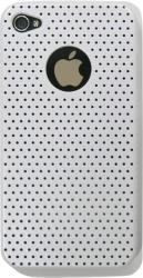 faceplate apple iphone 4 mesh shell white plastic photo