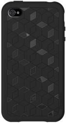 xtrememac hybrid case iphone 4 black silicone photo