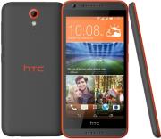 kinito htc desire 620g octa core dual sim matte grey orange trim photo