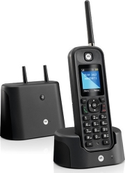 motorola o201 outdoor dect phone black photo