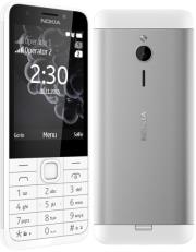 kinito nokia 230 dual sim white silver eng photo