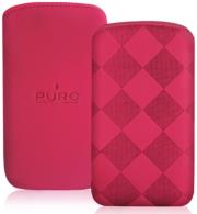 puro rhomby nabuk case pink vcprm rombpnk leather universal photo