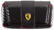 ferrari etui horizontal challenge medium iphone 4 4s black fechmebl leather photo