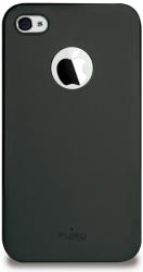 puro iphone 4 cover case soft black screen protector photo