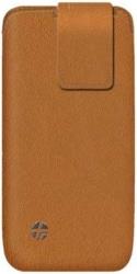 thiki leather trexta apple iphone 5 lifter camel photo