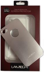 lamtech lam050783 hardcase for iphone 4 4s silver plastic photo
