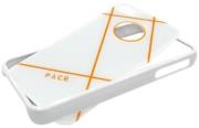 hard case bumper face apple iphone 4 4s dl style white plastic photo