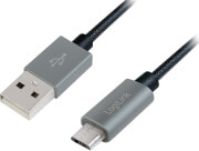 logilink cu0132 usb to micro usb sync and charging gray photo