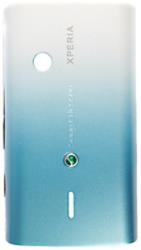 sony ericsson x8 backcover white aqua photo