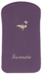 faconnable universal pouch size l purple fabric photo