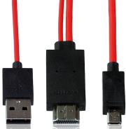 mhl cable micro usb 11 pin to hdmi photo