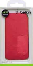 belkin f8w123vfc03 pocket case for iphone 5 pink leather photo