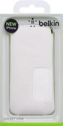 belkin f8w123vfc02 pocket case for iphone 5 white leather photo