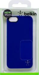 belkin f8w159vfc03 shield for iphone 5 blue tpu photo