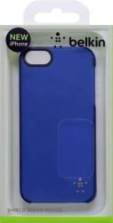 belkin f8w162vfc03 shield sheer matte case for iphone 5 blue tpu photo