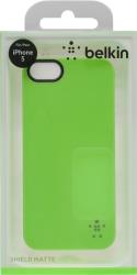 belkin f8w127vfc07 shield matte case for iphone 5 light green tpu photo