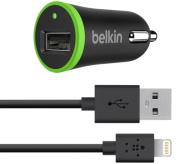 belkin f8j026bt04 blk mini car charger 5v 1a for iphone 5 black photo