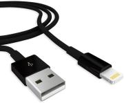 eaxus data sync cable lightning usb for iphone 5 ipad ipod black photo