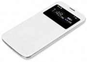 rock flip case magic for samsung galaxy mega 58 white plastic photo