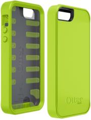 otterbox prefix series iphone 5 case glow green black silicone photo