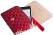 case wallet pik xxl samsung i9300 red and universal leather photo