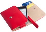 case wallet xxl samsung i9300 red leather photo